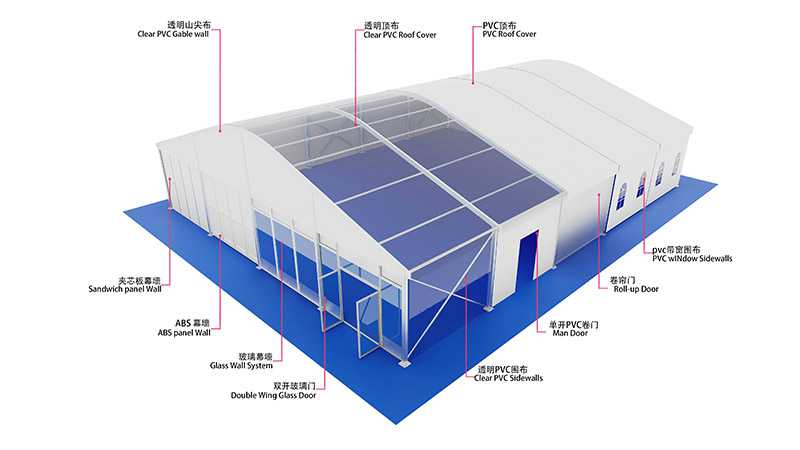 Arcum Aluminum Alloy Warehouse Tent