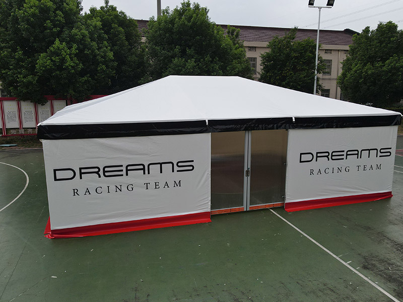 6x8m Polygon Racing Sports Event Tent