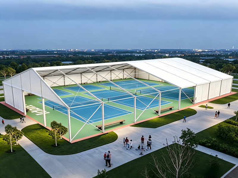 13.4×6.1m Badminton Court Tent